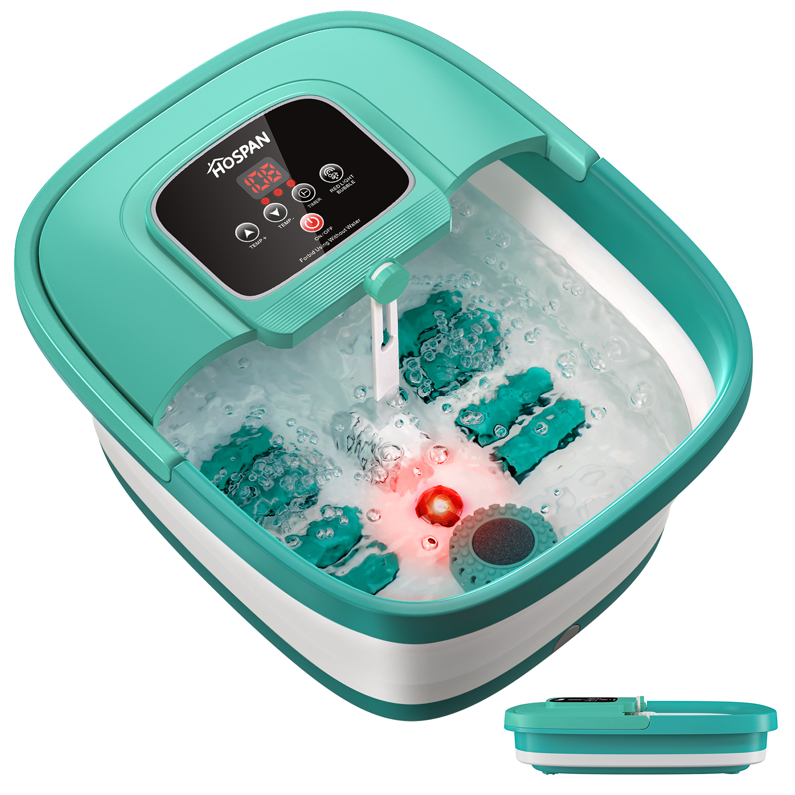 HOSPAN Collapsible Foot Spa with Heat
